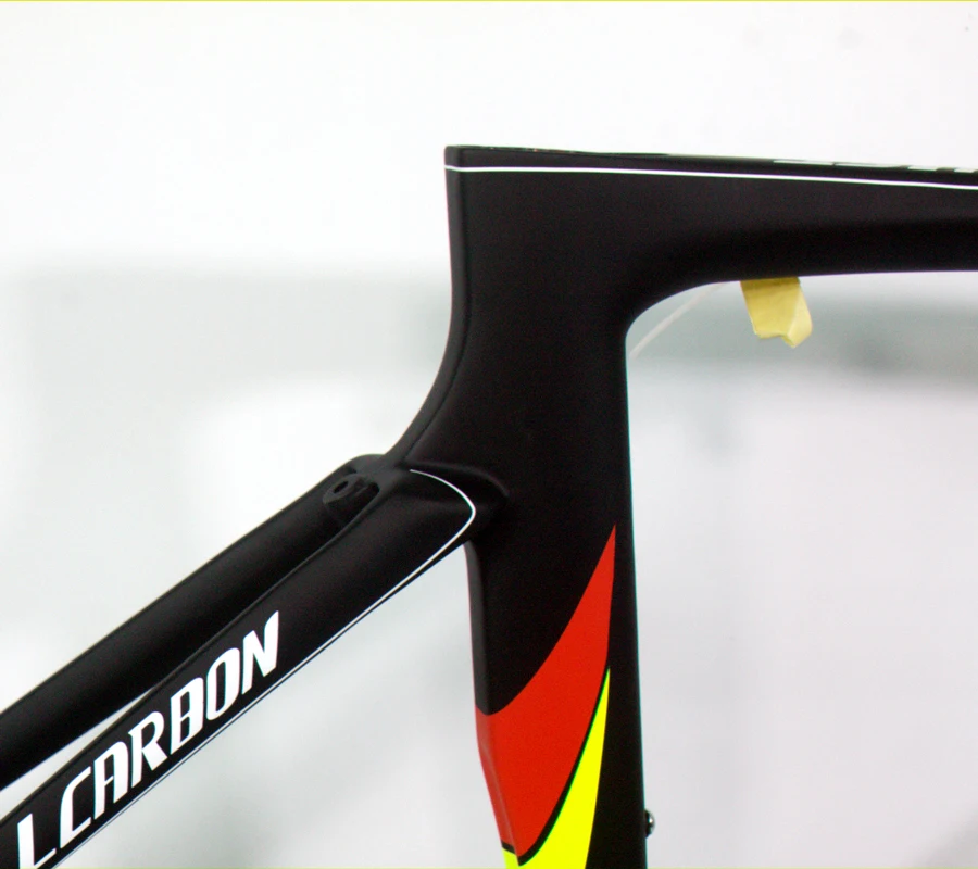 Best 2017 Carbon Road Frame Road Bike Aero Road Frame 700c Wheels Di2 Mechanical Both Toray T1000 UD Six size Matte PF30 2