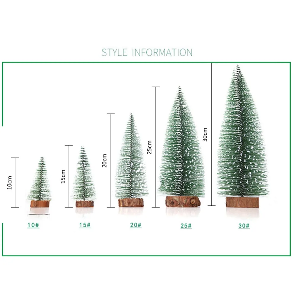 1 шт. мини-Елка белая кедровая сосна домашний рабочий стол маленькие рождественские декоративные деревья рождественские вечерние поставки