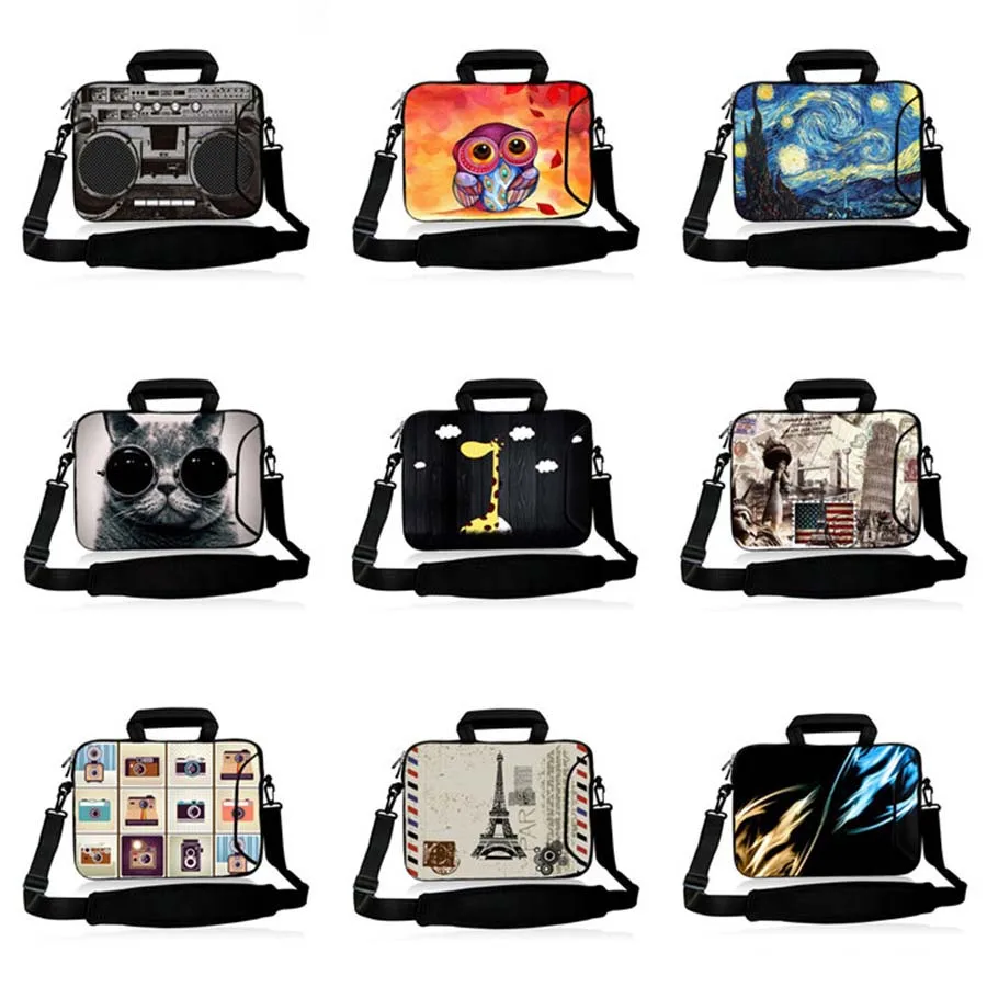 Портфель сумка 10," 12,3" 13," 14,1" 15," 17,3" защитный чехол для ноутбука сумка через плечо SB-hot2