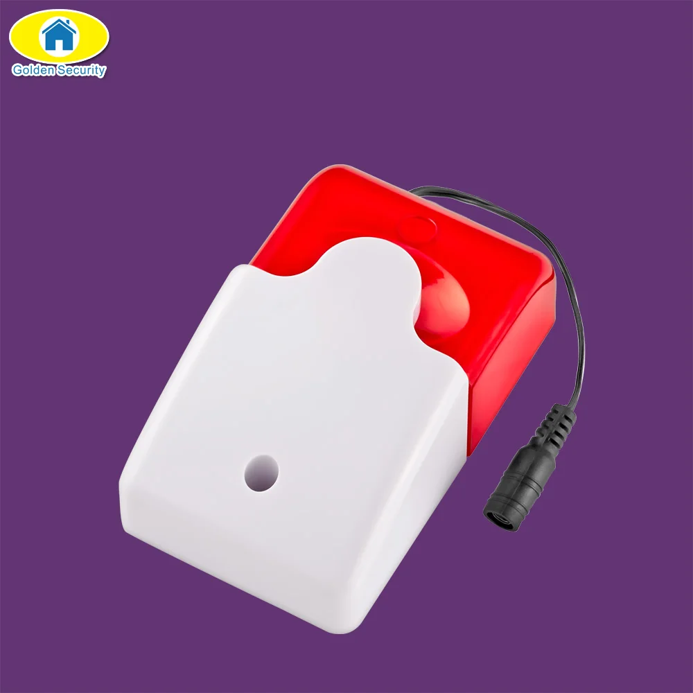 Golden Security G90B Plus+ 3G GSM WiFi Home Security IOS Android APP Control Smart House Alarm System Smoke Alarm Strobe Siren