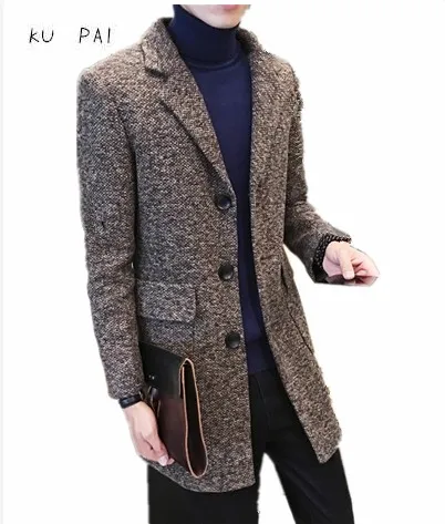 2017 tide male coat men in the long section of it coat wild small fresh cloth style windbreaker fashion Slim trench coat 2017 tide male coat men in the long section of it coat wild small fresh cloth style windbreaker fashion Slim trench coat