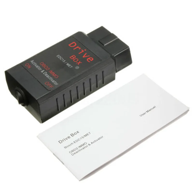 JX-LCLYL Drive Box EDC15/ME7 OBD2 IMMO Deactivator Activator Tool For Au-di Sko-da VW