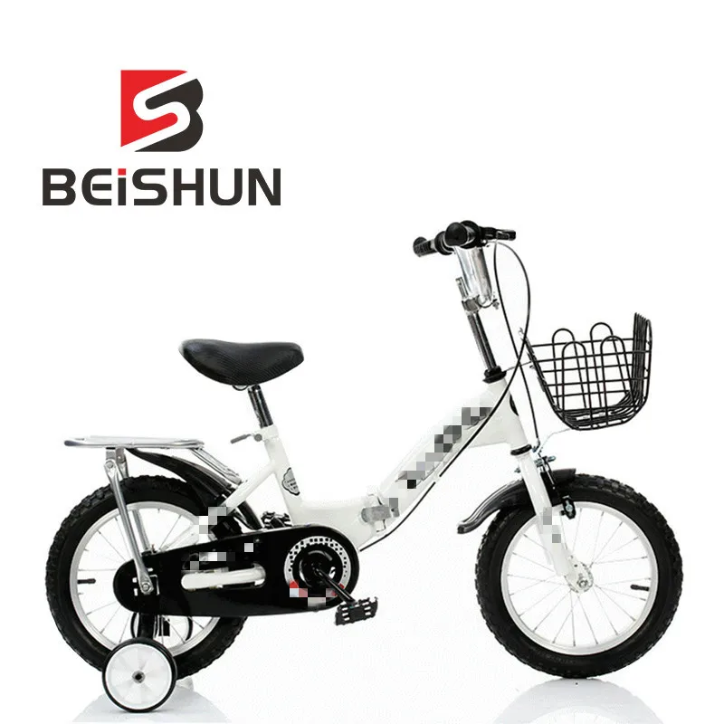 Top Children Bicycle Folding Stroller 12/14/16/18/20 Inch 3-9 Years Old Men and Women Folding Bicycle 3