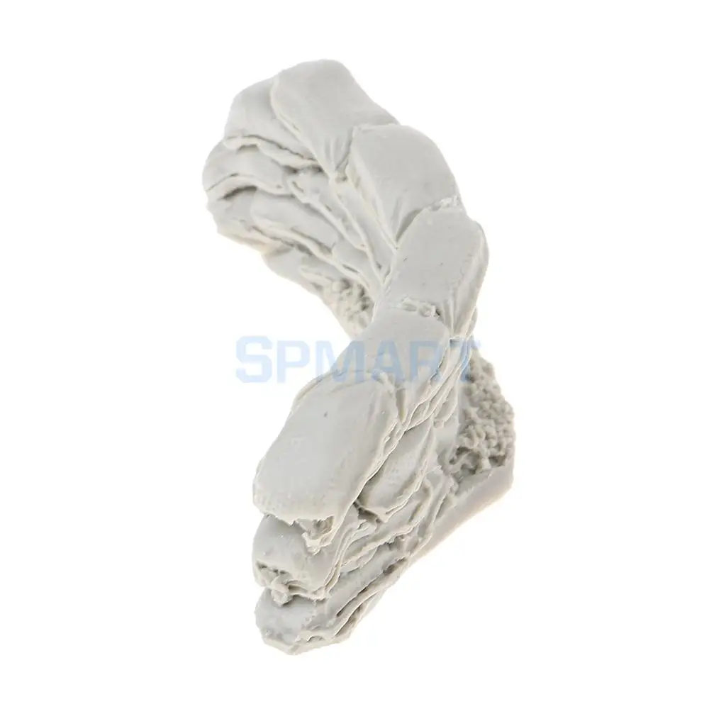 1/35 Scale Resin Model Scene Accessories Sandbags Wall C for WWII Scenery Layout Landscape Boys Kids Toys