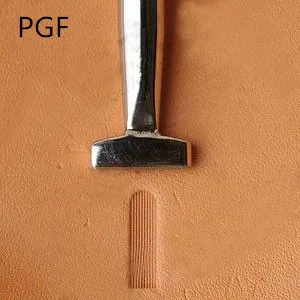 

1 fine flower heart shadow line leather workshop PGF50 6005001-01 stainless steel fine printing tools (comparable to Barry gold)
