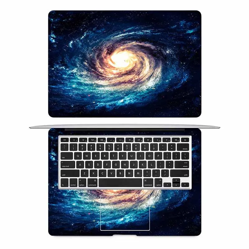 Cosmos Nebula полное покрытие кожи для Macbook Наклейка Pro Air retina 11 12 13 15 дюймов hp Mac Mi Surface Book наклейка для ноутбука - Цвет: AC side
