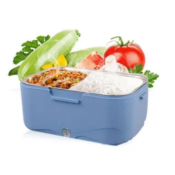 

12V/24V 1.5L Car Truck Electric Heating Lunch Box Cigarette Lighter Powered Plug-In Insulation Hot Rice Cooker Mini Food Heater