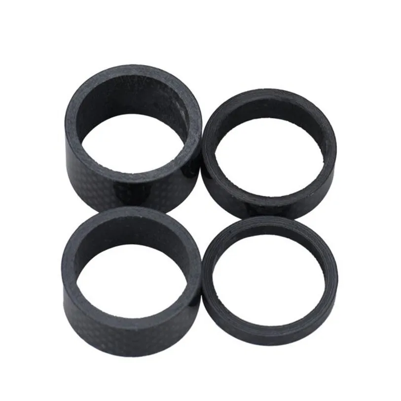 1 Set Carbon Fiber Bike Stem Washer Spacer Bicycle Headset Stem 5//10//15//20mm