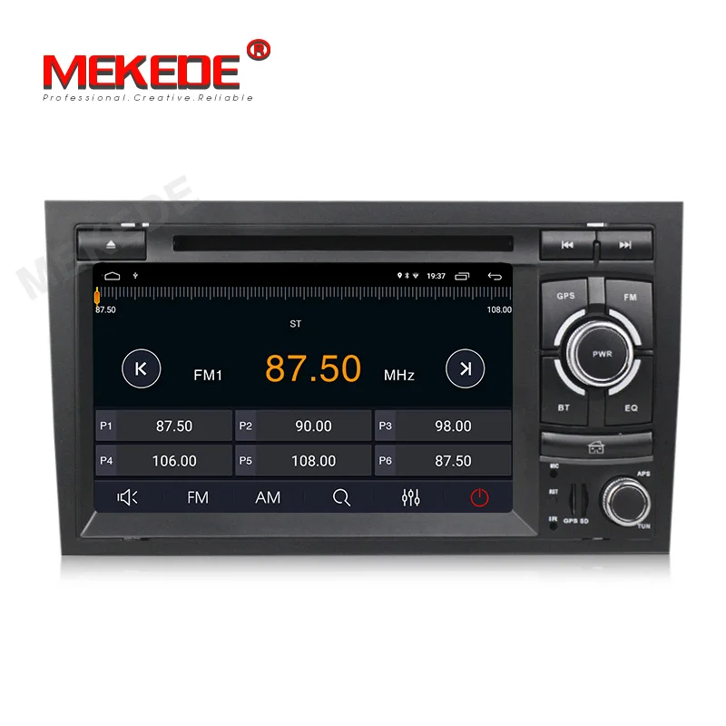 Sale 8 cores 2GB+32GB!android9.1 Car radio GPS Navigation for Audi A4 S4 RS4 2002 2003 2004 2005 2006 2007 2008 radio IC7708 WiFi BT 3