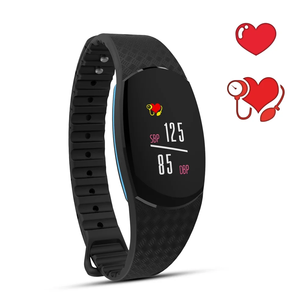 696 SH09U смарт браслет Heartrate монитор кровяное давление часы умный Браслет фитнес