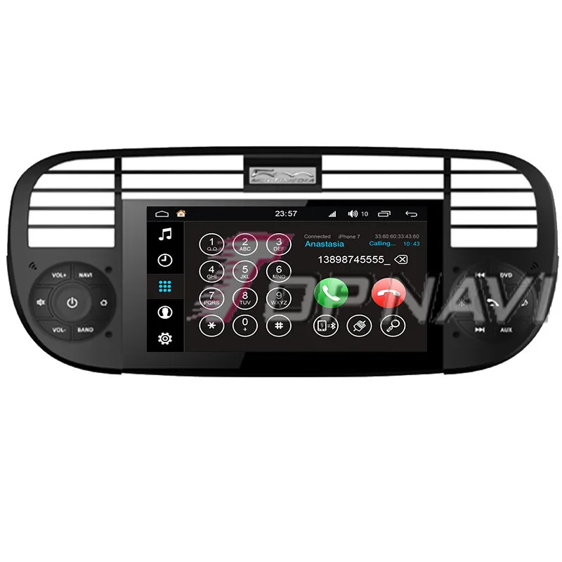 Flash Deal Topnavi 6.2" S200 Octa Core Android 8.0 Car DVD Multimedia Player Radio for Fiat F500 Stereo Radio GPS Navigation 2 Din Video 4
