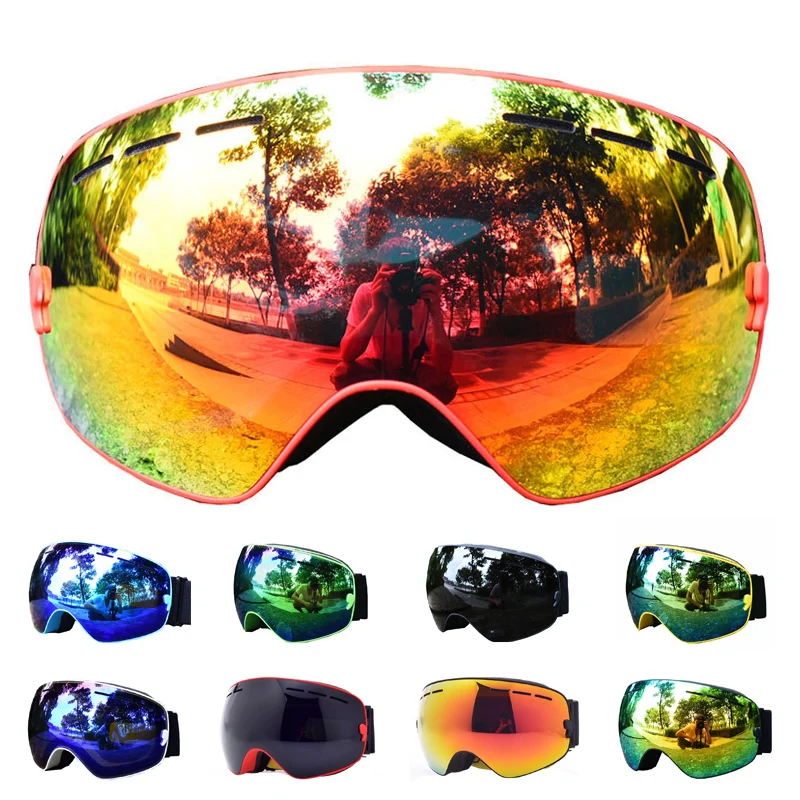 Big Ski Mask Spectacles Skiing Glass Men Women Snow Snowboard Goggles