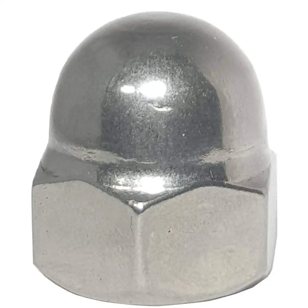 

1/2-13 Acorn Cap Nuts Stainless Steel 18-8 Standard Height Quantity 10