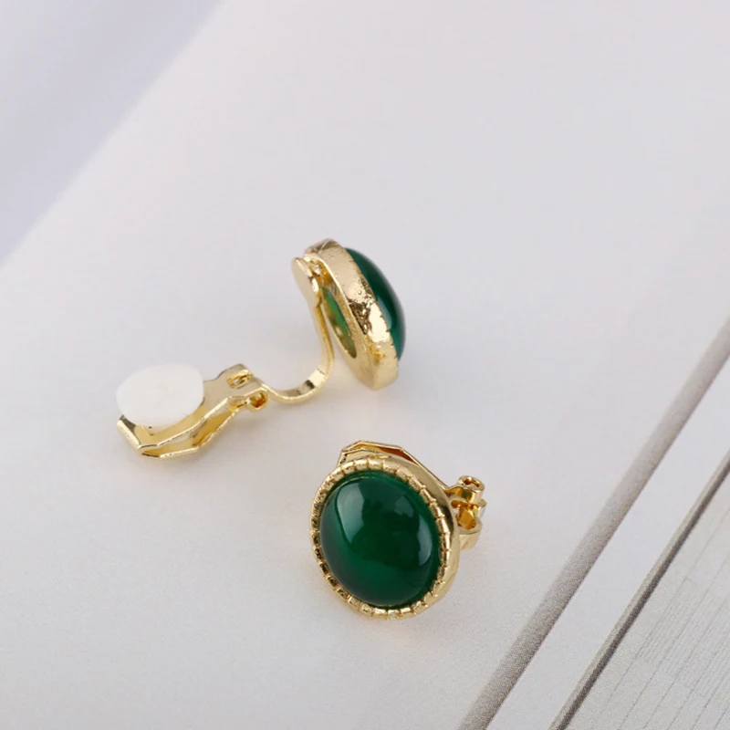 Серьги клипсы женские круглые с искусственным жемчугом|Серьги-клипсы| |