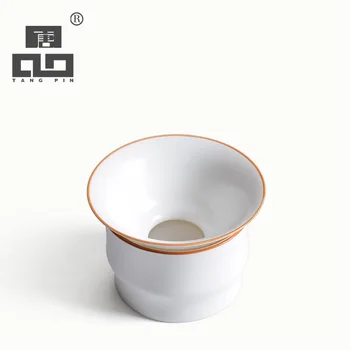 

TANGPIN coffee and tea tools white ceramic tea strainers chinese tea accessories