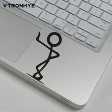 Забавный черный частичный стикер для Macbook pro air retina 13 15,4 дюймов ПВХ наклейка для рук наклейка s для funda Xiaomi Mi Air 12 13