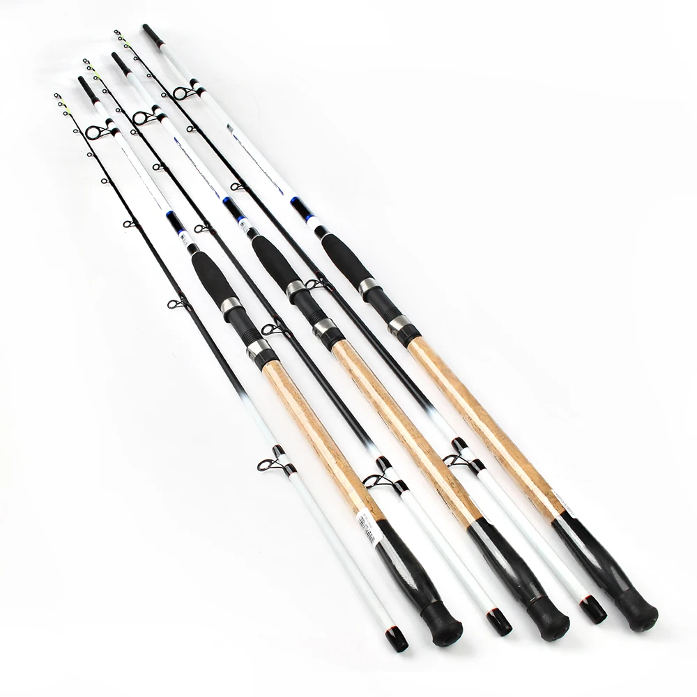 

FISH KING 2 Section Composite carbon XXXH Lure Spinning Surf Rod 2.4m 2.7m 3m Lure Weight 80-180g