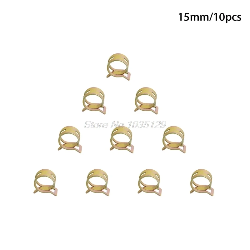 60Pcs Auto Car Spring Clip Fuel Oil Water Hoes Pipe Tube Clamp Fastener 6 Sizes Whosale&DropShip