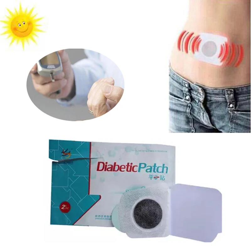 

20pcs Diabetes Treatment Lower Blood Glucose Cure Diabetic Patch Reduce Blood Sugar Diabetic Complications, Reduced Insulin