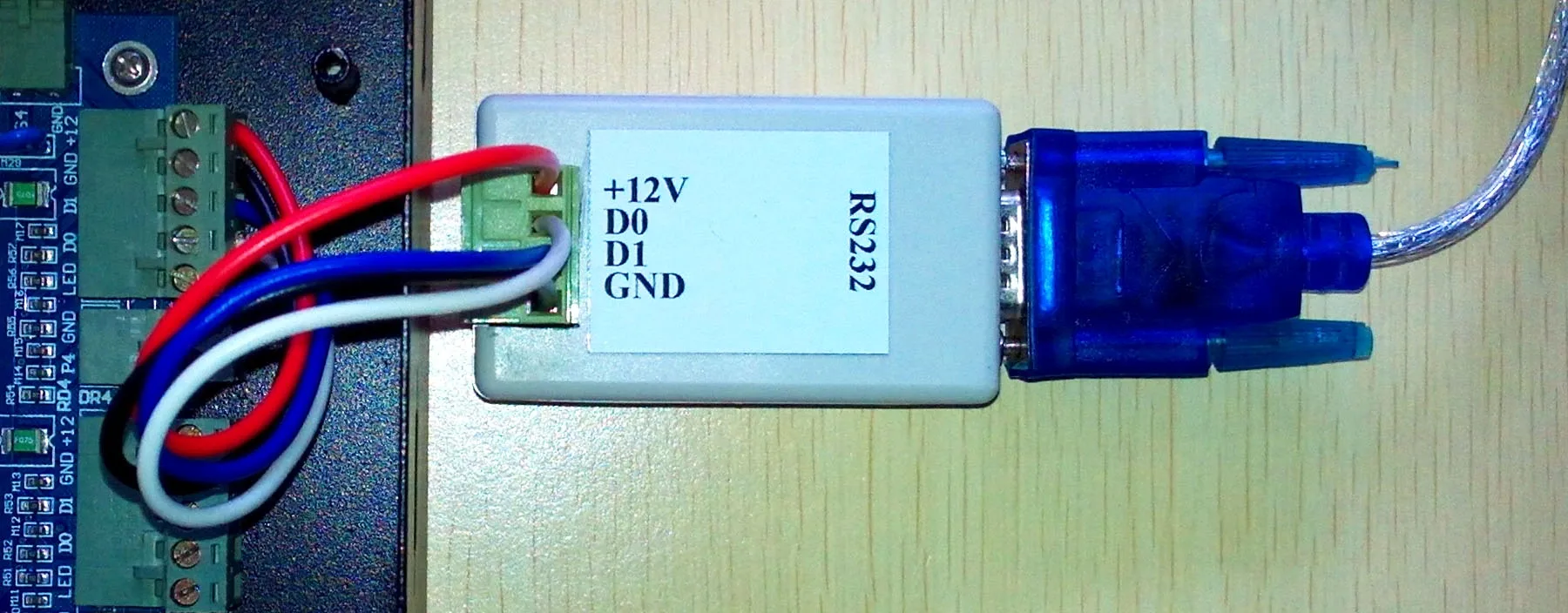 Серийный порт RS232 Go к Wiegand WG двунаправленный передачи ASCII/HEX для контроля доступа