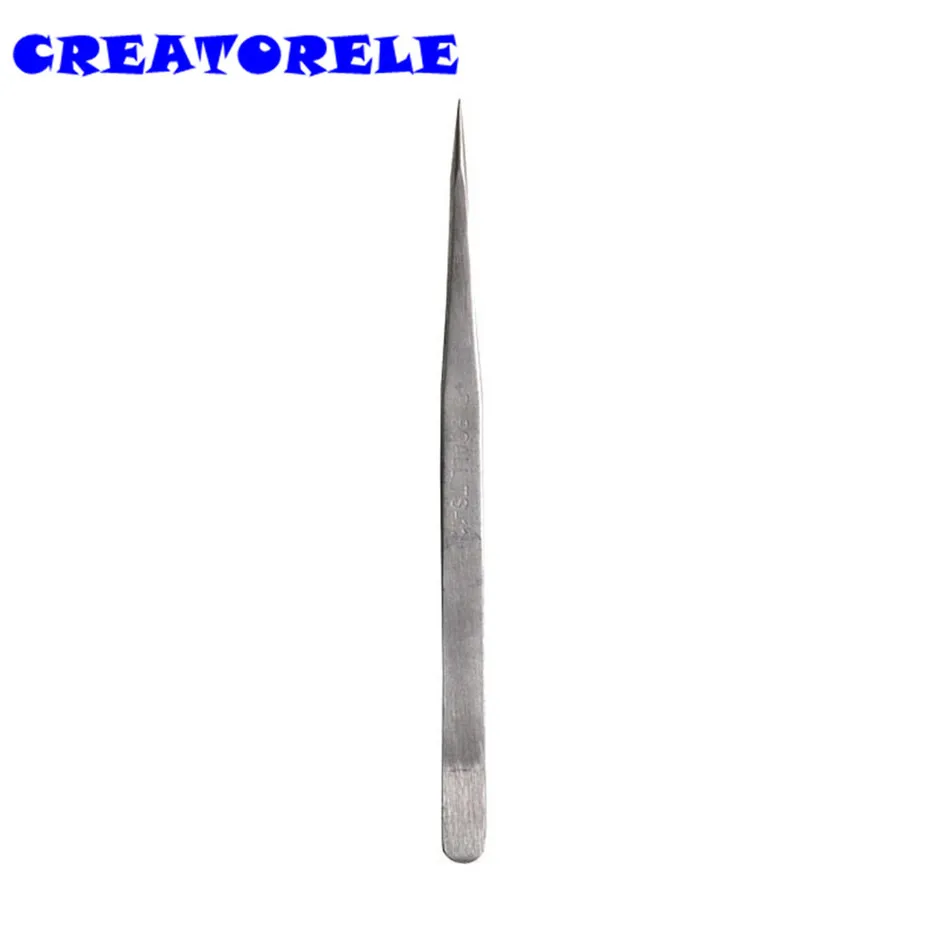 1 шт. пинцет из нержавеющей стали|stainless steel tweezers|steel tweezersquality tweezers |