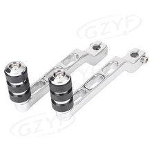 CNC Motorcycle Heel Toe Shift Levers for Harley Davidson HD 1986-later FL Softail/88-later Touring Aluminum Alloy