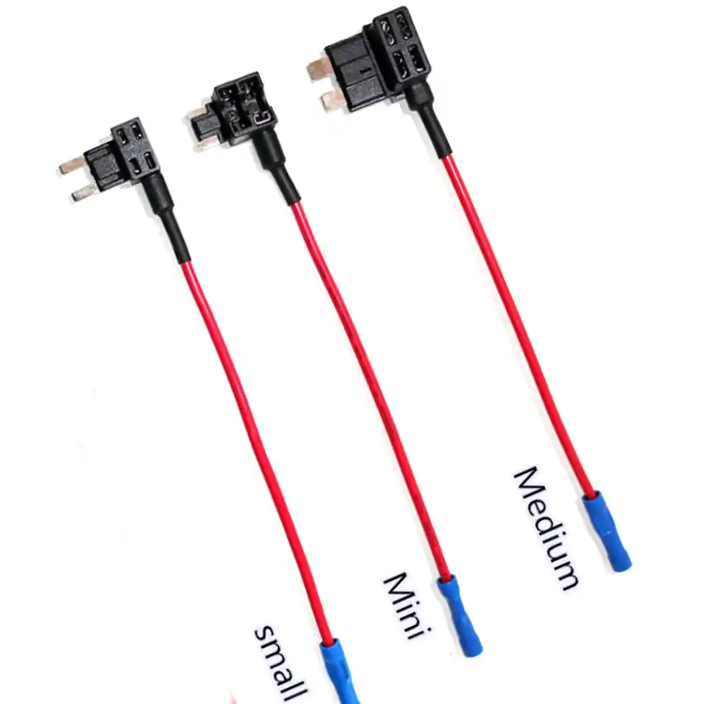 12V Add A Circuit Fuse Holder Standard/Mini/Micro 10A Blade Fuse Boxes