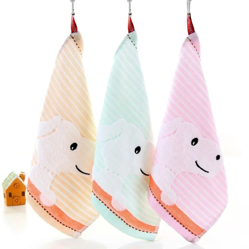 

Baby Care Stuff Children Small Kerchief Gauze Cartoon Puppy Small Towel Wash One's Face A Piece Of Cloth Water Uptake Mother
