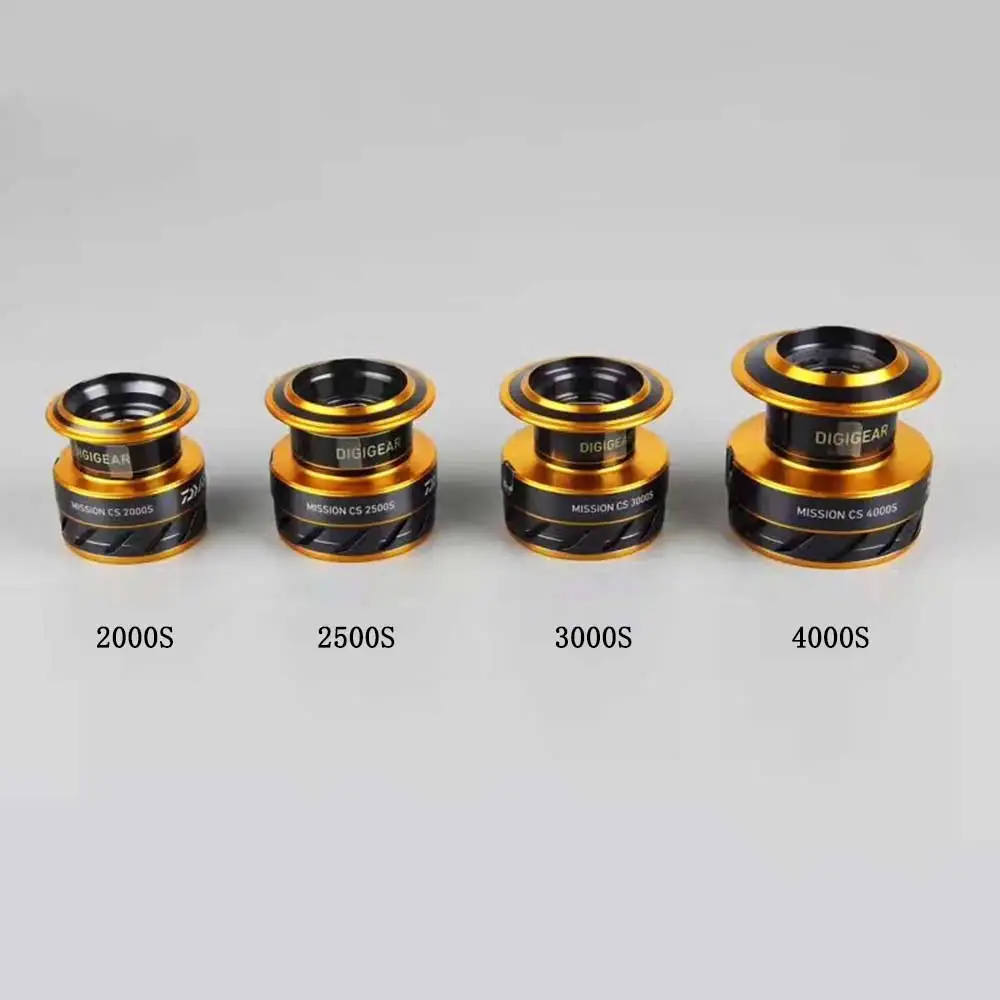 Daiwa fishing reel MISSION CS 2000-4000 New size with Metail line cup 2KG-6KG Power
