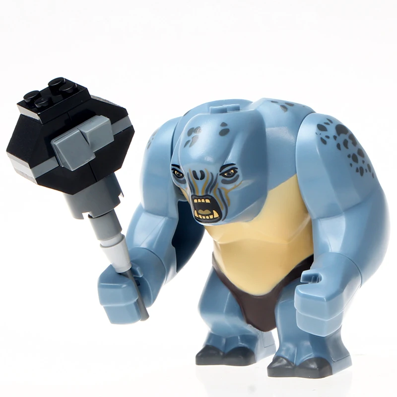 

8.5cm Cave Troll Lord of the Rings Mines Of Moria 9473 MOC Building Toys Gift Compatible With Lego Mini Man Blocks