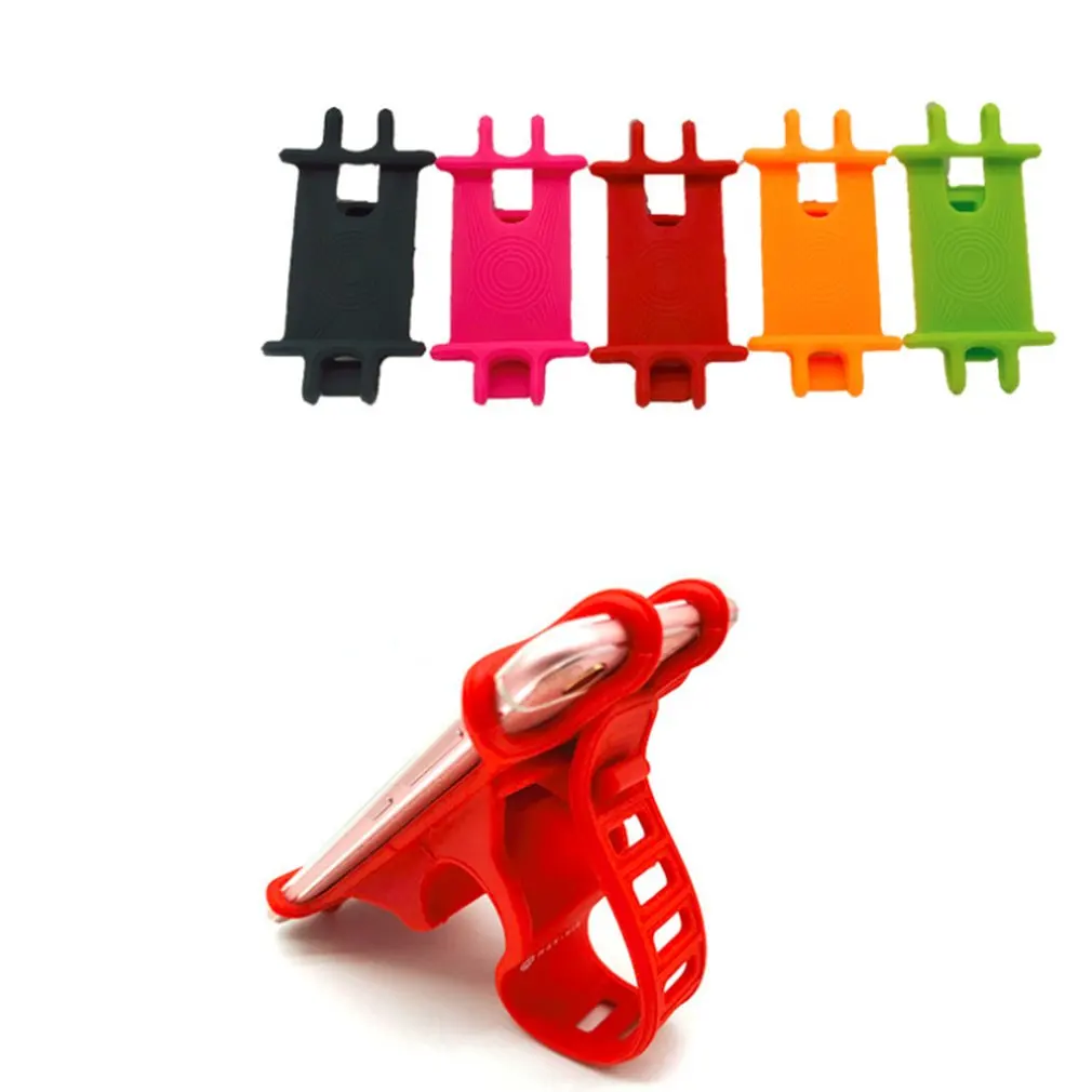 

Silicone Bicycle Motorcycle Mobile Phone Holder Shockproof Mobile Phone Holder
