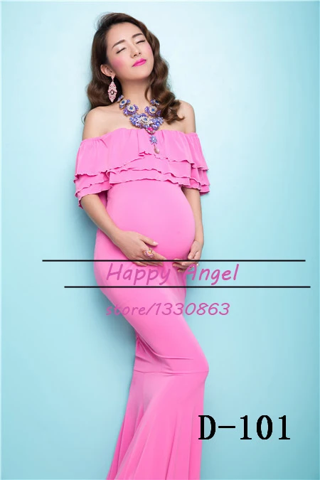 Новая фотография беременной женщины для беременных реквизит Русалка благородное платье розовый комплект Мода Baby Shower фотосессия