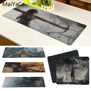 

MaiYaCa Simple Design Tomb Raider Gamer Speed Mice Retail Small Rubber Mousepad Gaming Mouse Pad Gamer Play Mat Version Mousepad