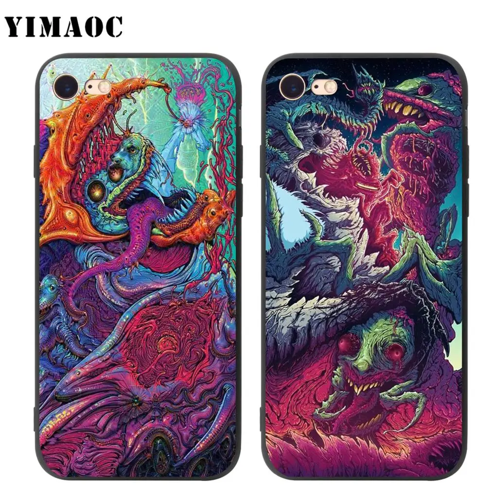 Мягкий чехол YIMAOC для Apple iPhone SE 2020 5 5s 6 6s 7 8 Plus XR X Xs 11 12 Pro Max mini|Бамперы| |