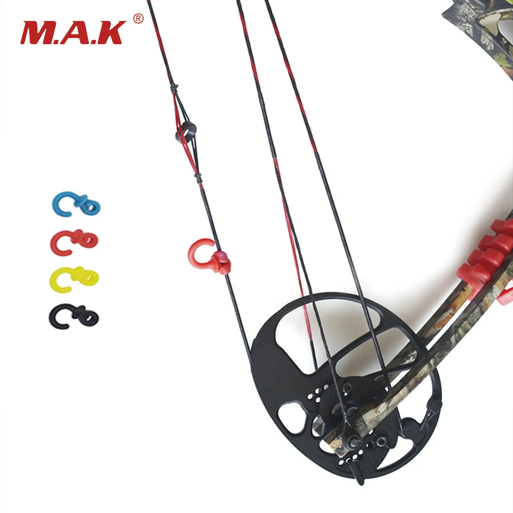 4pcs Archery Hunting Shooting Compound Bow String Stabilizer Bowstring