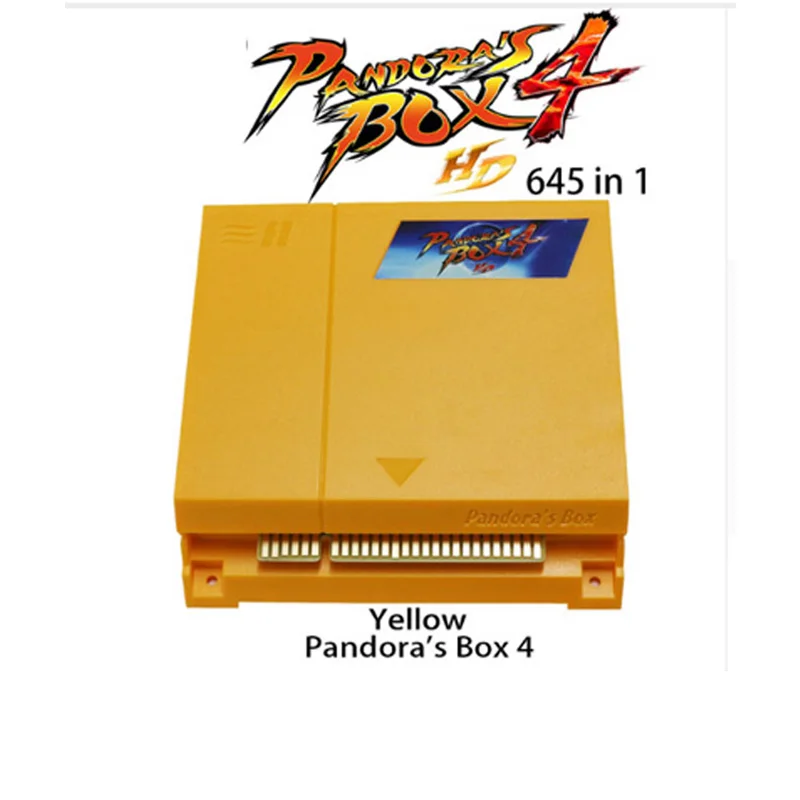 645 в 1 Pandora's Box 4 игра pcb, VGA и CGA выход мульти аркадная игра доска для CRT/CGA аркадный шкаф