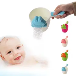 1 шт детский душ мыть волосы продукты ванны Пластик детский шампунь промыть чашки Дети водяной бане сопла милый мультфильм детские ванны