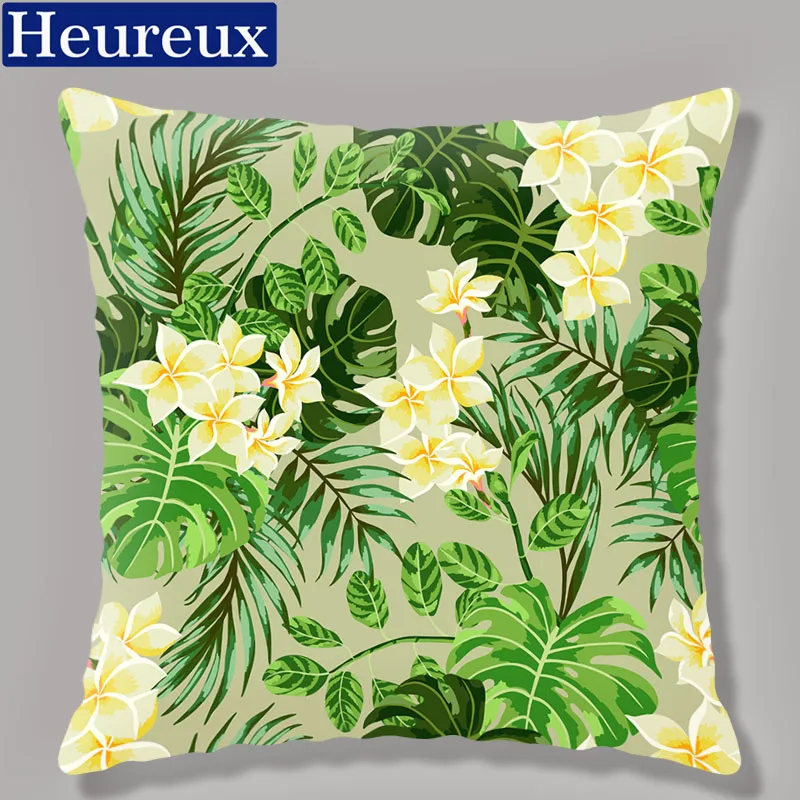 

Pastoralism flower cushion cover european style pillow case 45*45 thick pillow cover 3D print decorative pillow cotton kussenho