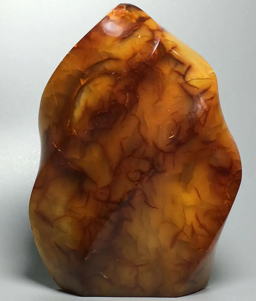 

497g Flame profile Agate! NATURAL CARNELIAN Flame Profile QUARTZ CRYSTAL ramadan gifts