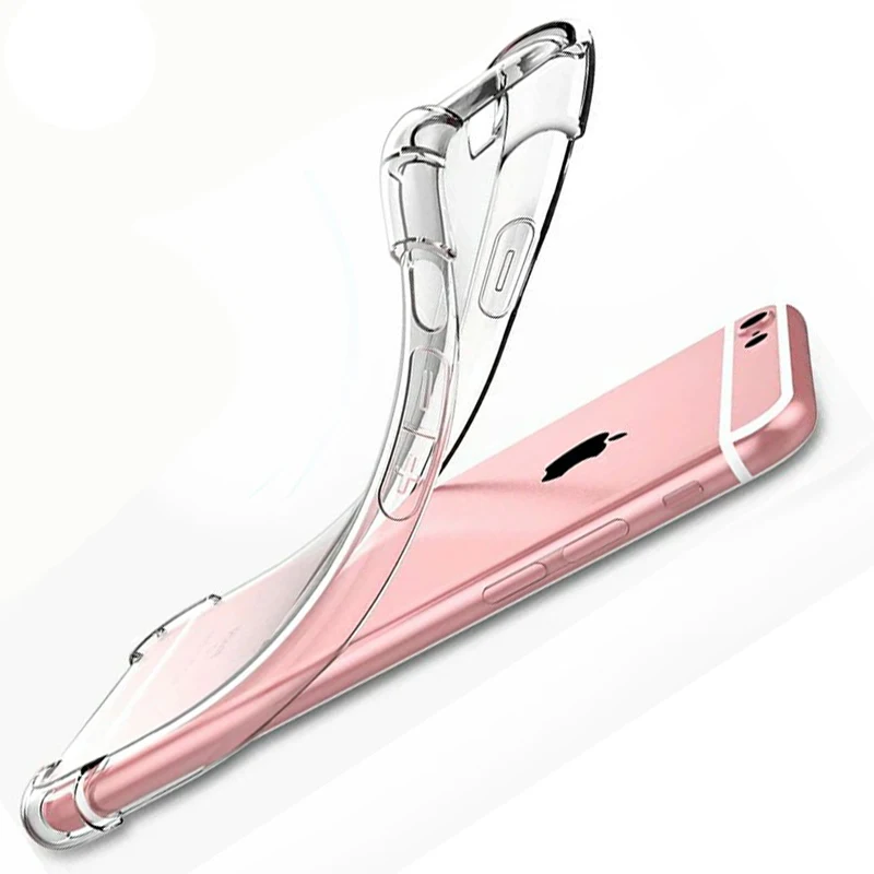 Роскошный ударопрочный ТПУ чехол для телефона iphone 6 6s plus s 6plus i силиконовые чехлы