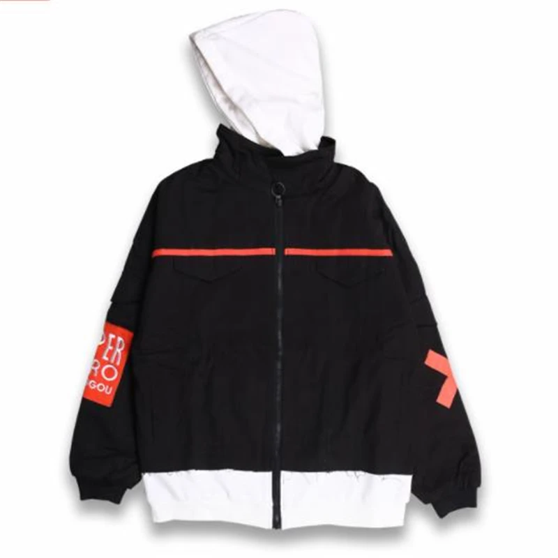 My Hero Academia Bakugou Katsuki Anime Splice Sleeve Zipper Hoodies