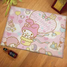 IVYYE 1 шт. My Melody аниме ковер украшения дома мягкие ковры мультфильм коврики на пол для спальни для ванной плюшевые ковры коврик