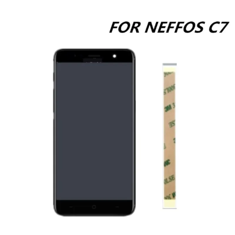 Новинка ЖК-дисплей в сборе диагональю 5 дюйма для Φ NEFFOS C7 TP910A + фото сотового