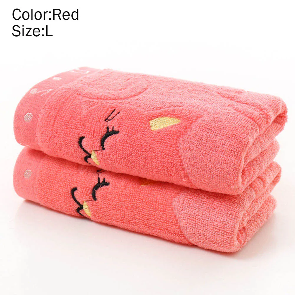 Милое полотенце для кошек и собак, мягкое полотенце из бамбукового волокна, сильное водопоглощающее домашнее купальное полотенце для душа s LBShipping - Цвет: Red