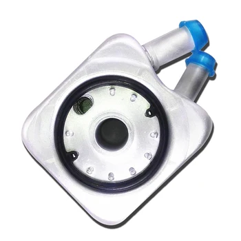 

Engine Oil radiator cooler + Cooler Gasket 028117021B Pour VW Bora VW Jetta MK4 VW Passat B5 Golf MK4 MK5 Beetle A4 TUKE OEM