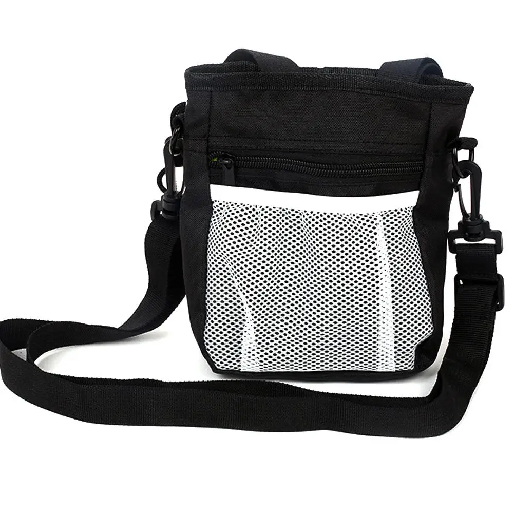 Portable Pet Food Bag Oxford Cloth Dog Walking Food Treat Snack Bag