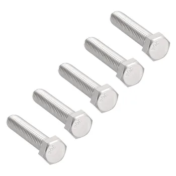 

Uxcell 5Pcs Bolts 3/8-16x1-3/4'' 304 Stainless Steel Hex Head Screw Bolts Fastener Home Office Appliance Fasteners Hardware