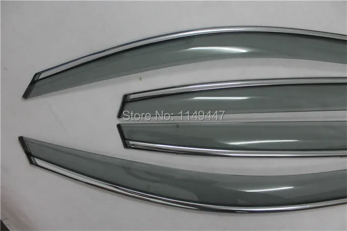 Для Honda CRV 2012 2013 Окно Visor Vent Оттенки Защита от солнца дождь охранник автомобиль укладка внешний аксессуары