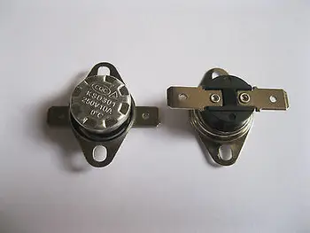 

5 pcs Temperature Switch Thermostat 90/95/100/105/110/115/120/125C N.C. KSD301 Normal Close