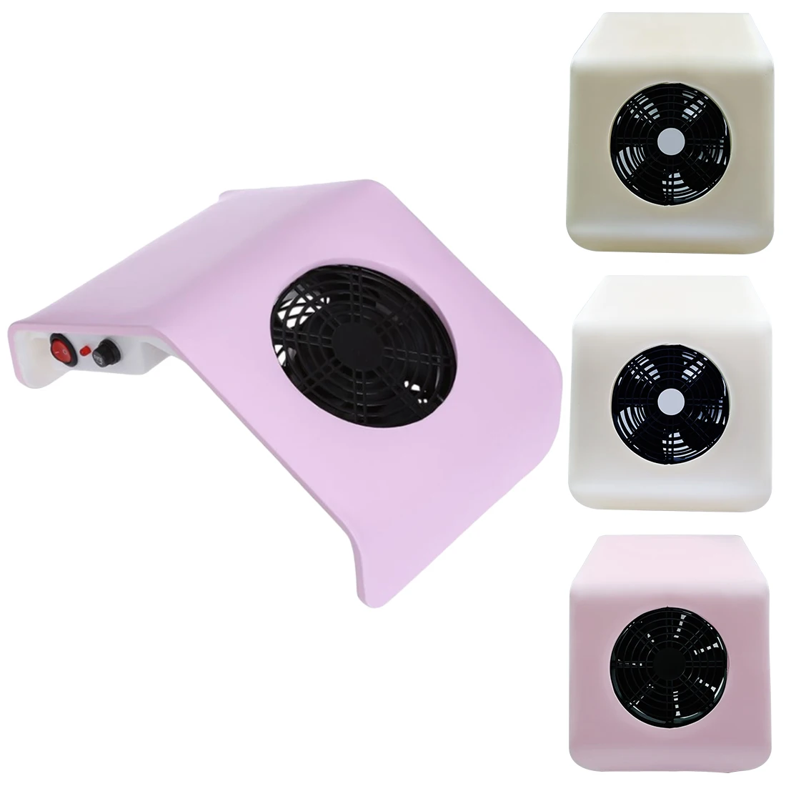 

Women Hot Nail Machine High-end Practical nail Cleaner Nail Dust Collector Acrylic Fan UV Gel Dryer Art Books Suction Cleaner